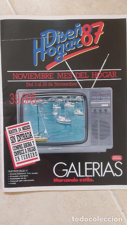 Cat&aacute;logos publicitarios: Catalogo galerias preciados 1986