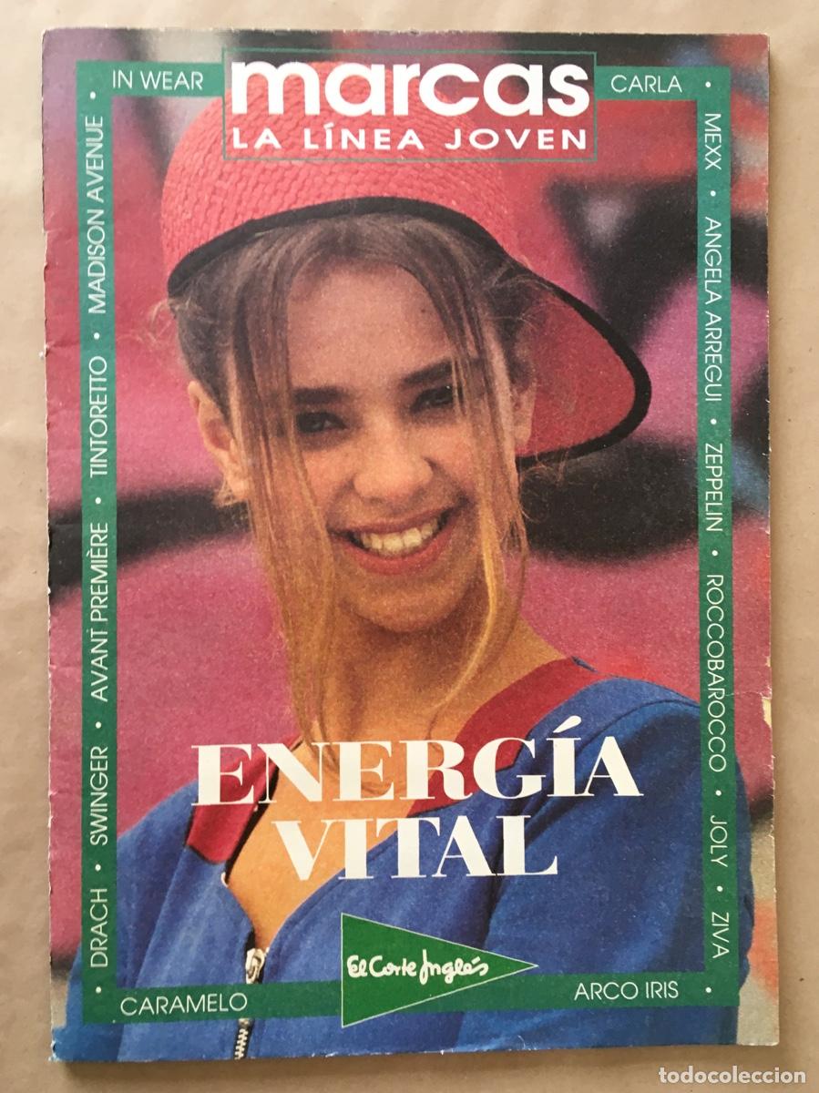 Cat&aacute;logos publicitarios: CAT&Aacute;LOGO ENERG&Iacute;A VITAL MARCAS L&Iacute;NEA JOVEN EL CORTE INGL&Eacute;S MODA PUBLICITARIO