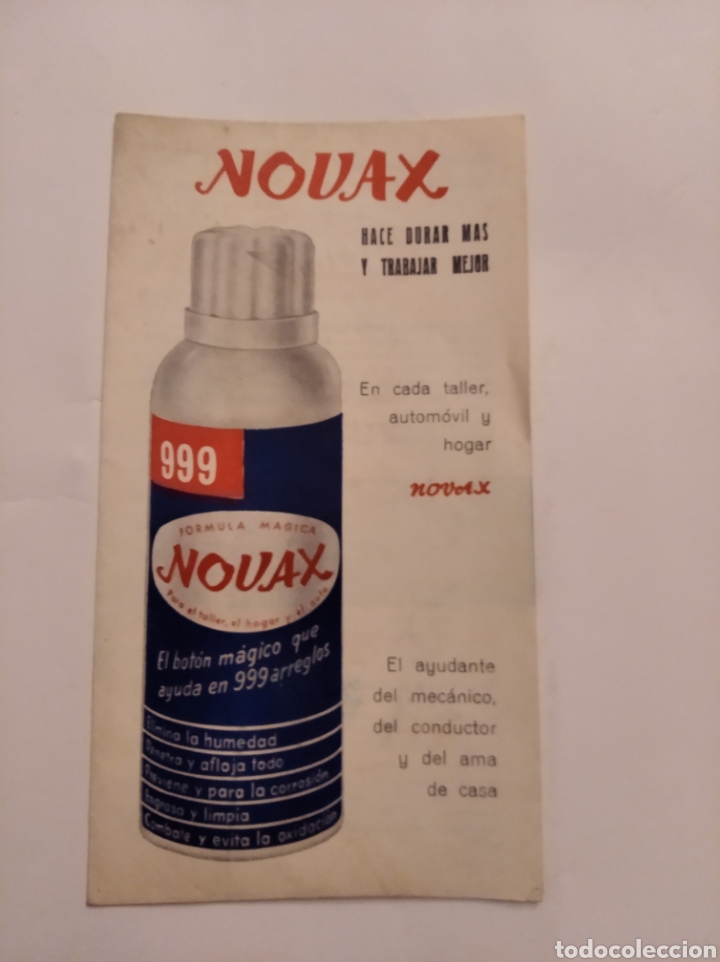 Catalogues publicitaires: Publicidad de novax un producto durax