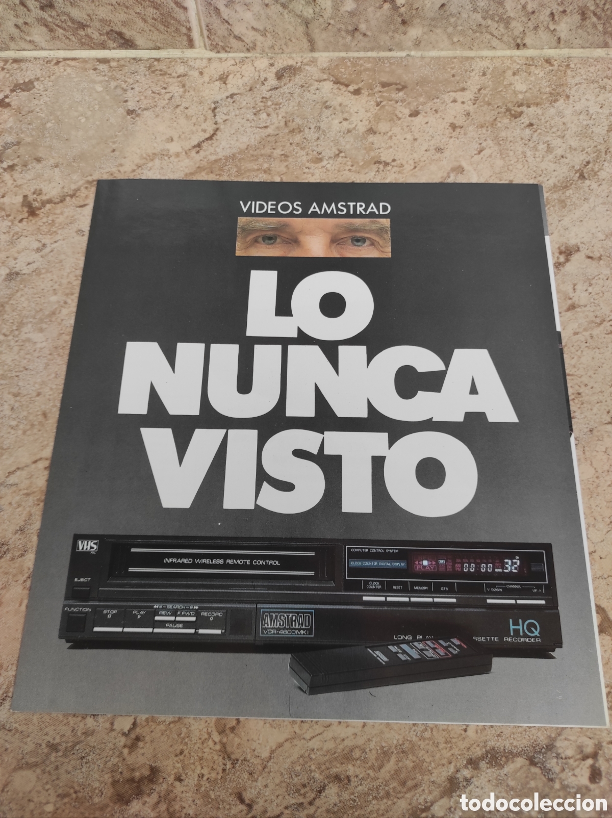 vídeo vhs amstrad vcr 8704 video cassette recor - Compra venta en  todocoleccion