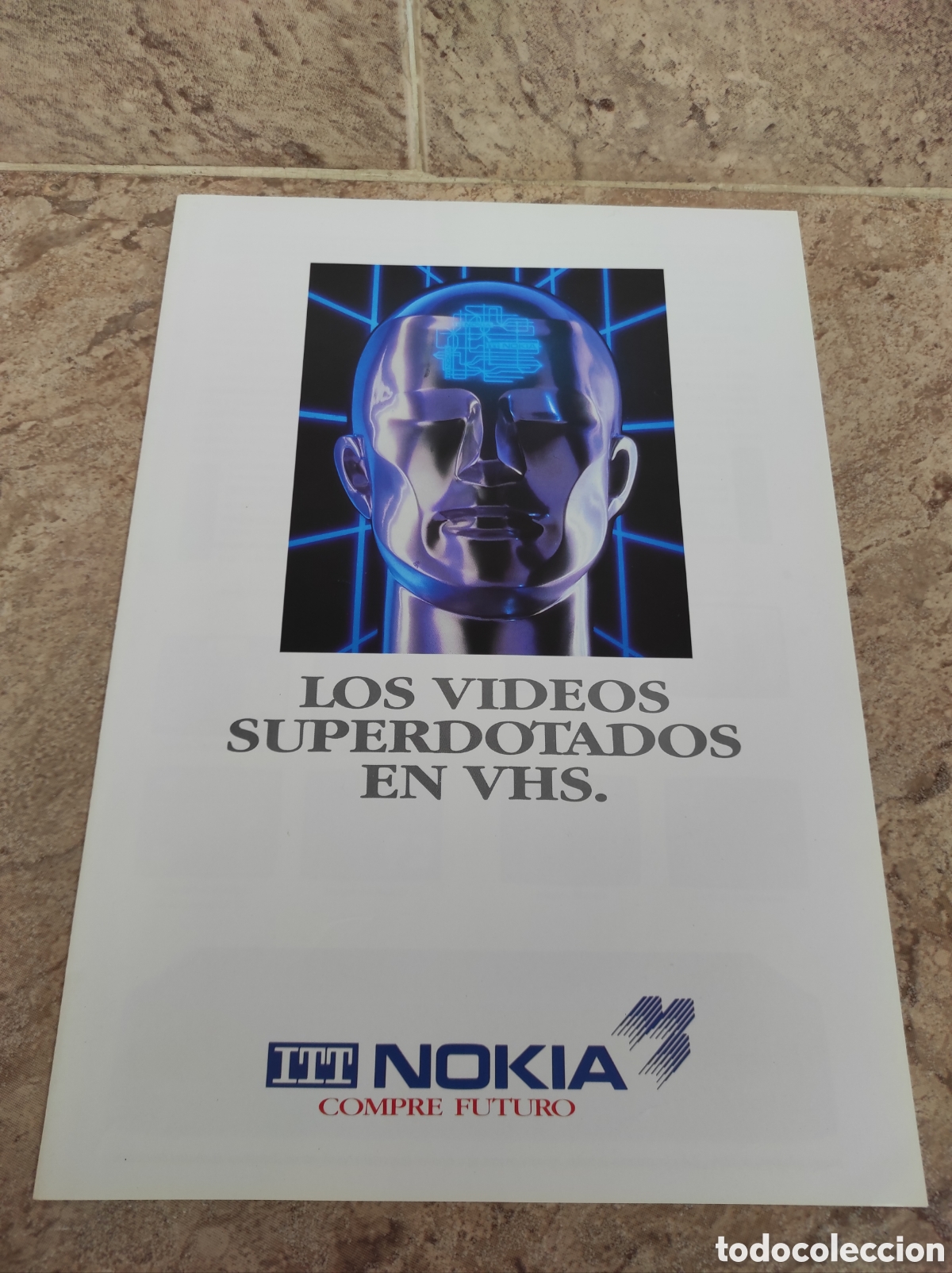 Cat&aacute;logos publicitarios: Antiguo Cat&aacute;logo V&iacute;deo VHS Nokia - - Foto 1