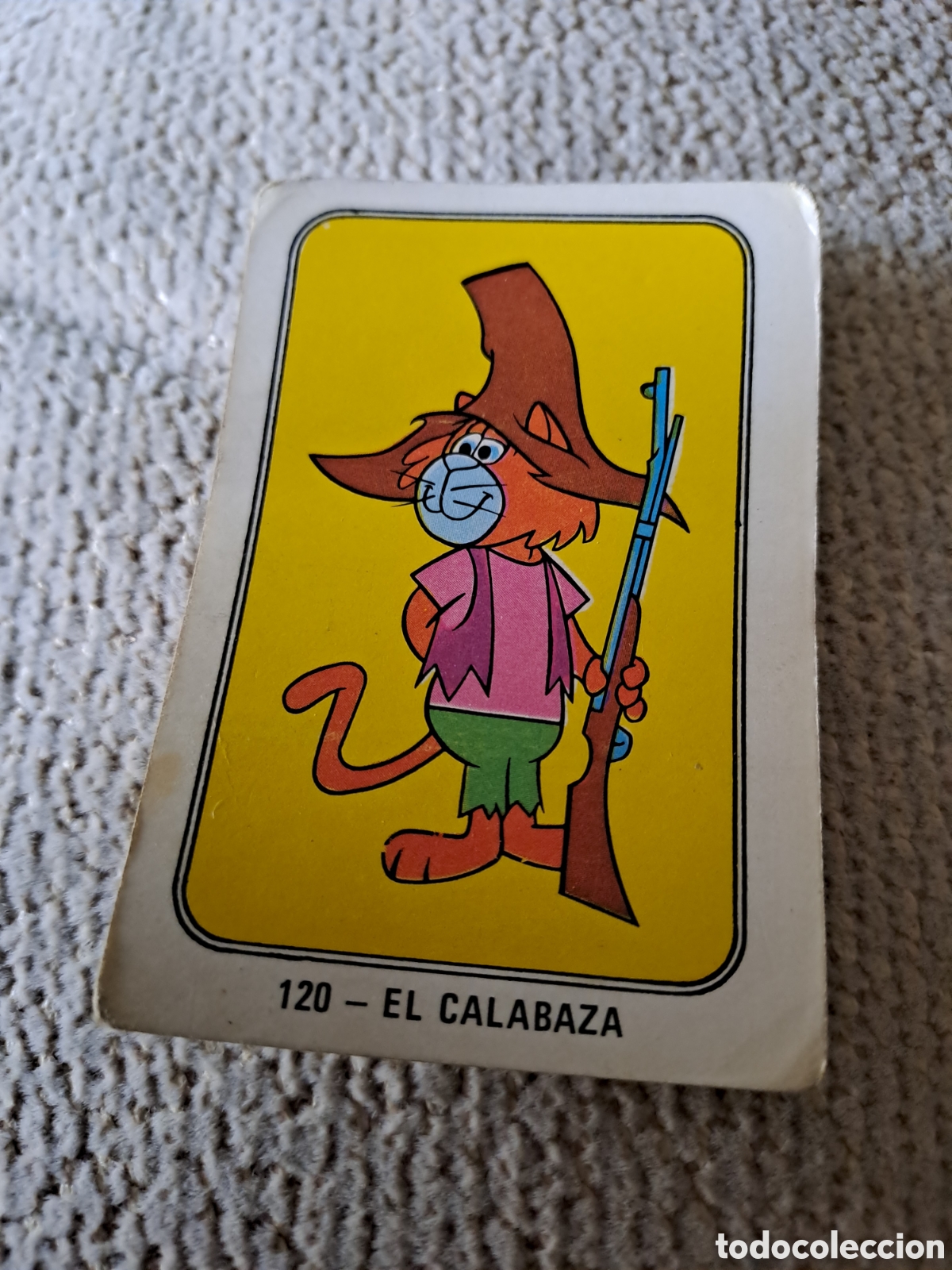 Cat&aacute;logos publicitarios: CROMO HANNA BARBERA ALBUM FHER 1971 SIN PEGAR EL CALABAZA 170