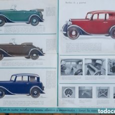 Catalogues publicitaires: FIAT 508 - CATÁLOGO CHASSIS MODELO 《508》IMPRESO N. 3034 - 1936. Lote 373756269