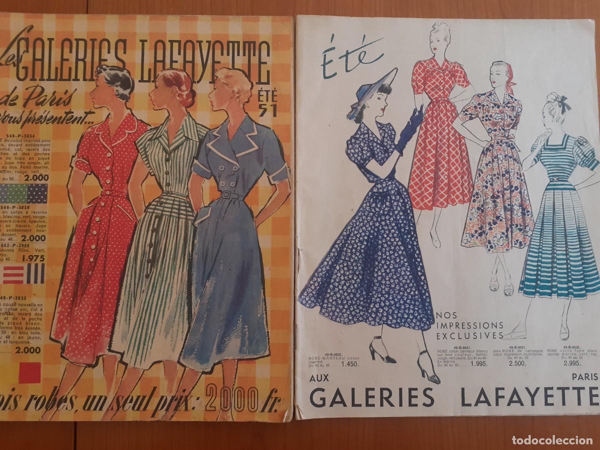 Cat&aacute;logos publicit&aacute;rios: Galeries Lafayette. Par&iacute;s. 2 cat&aacute;logos de los a&ntilde;os 50. Muy buen estado. Ver fotos