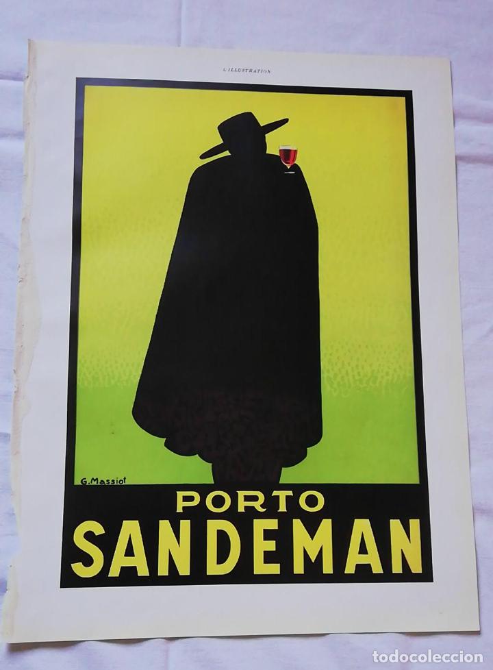 Cataloghi pubblicitari: ANTIGUA PUBLICIDAD / OLD ADVERT 1936 : PORTO SANDEMAN, G. MASSIOT