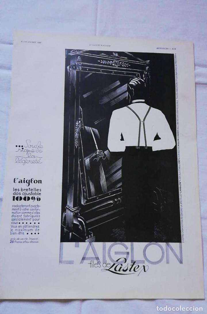 Cataloghi pubblicitari: ANTIGUA PUBLICIDAD / OLD ADVERT 1936 : L'AIGLON FIL&Eacute;S DE LASTER