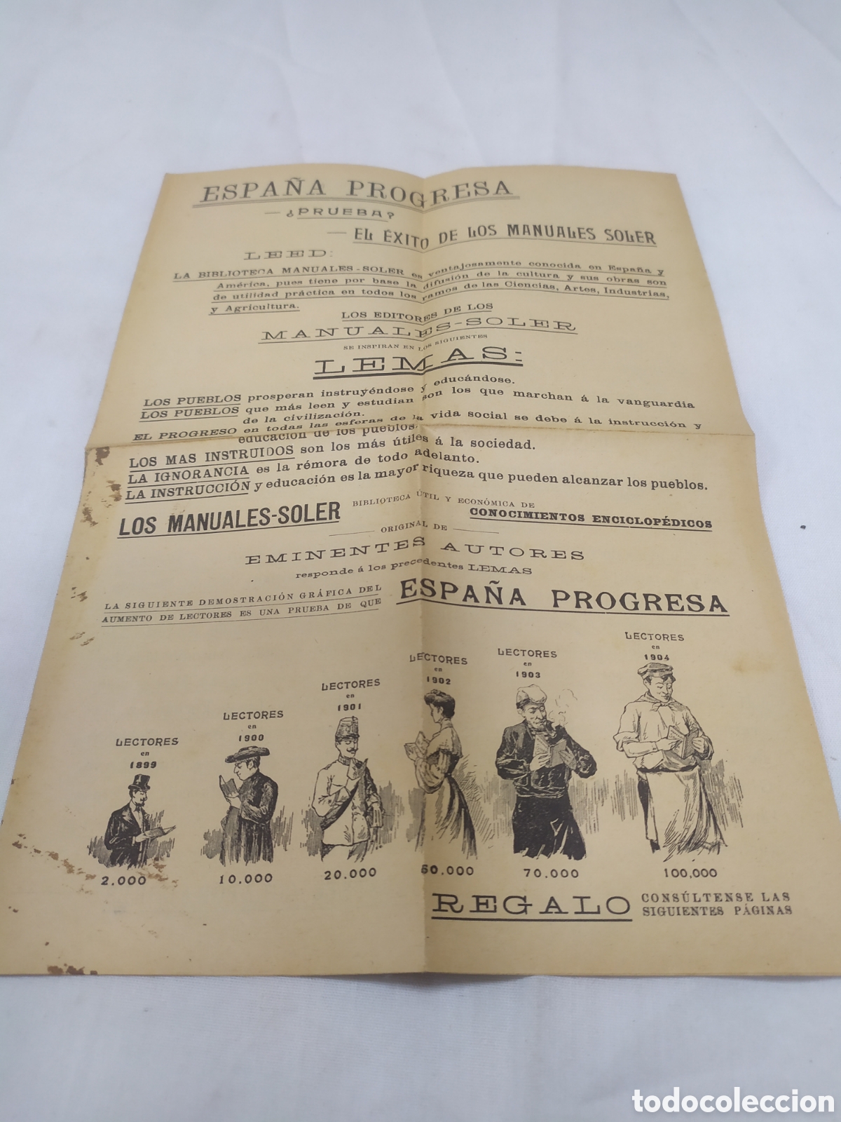 Advertising Catalogs: Catalogo de manuales Soler. Principios del siglo XX