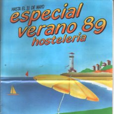 Catálogos publicitarios: GALERIAS PRECIADOS - ESPECIAL VERANO 1989 - CATALOGO PUBLICITARIO Y HOJA DE PEDIDO. Lote 382009149