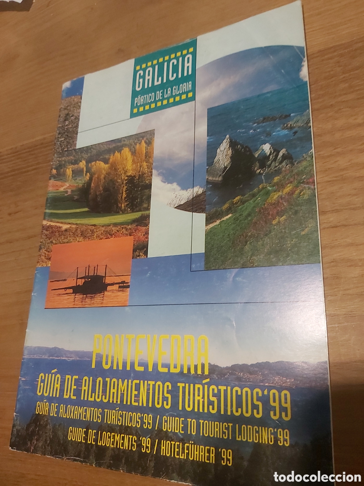 Werbekataloge: Pontevedra Galicia Espa&ntilde;a turgalicia iberia Xacobeo 1993 gu&iacute;a alojamientos tur&iacute;sticos 99