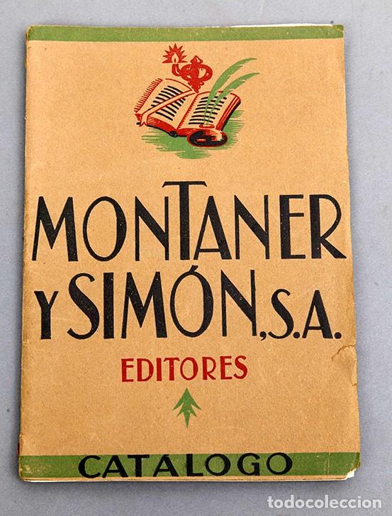 Cat&aacute;logos publicitarios: CATALOGO MONTANER Y SIMON - 1929 - Foto 1