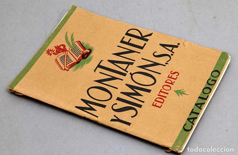 Cat&aacute;logos publicitarios: CATALOGO MONTANER Y SIMON - 1929 - Foto 2