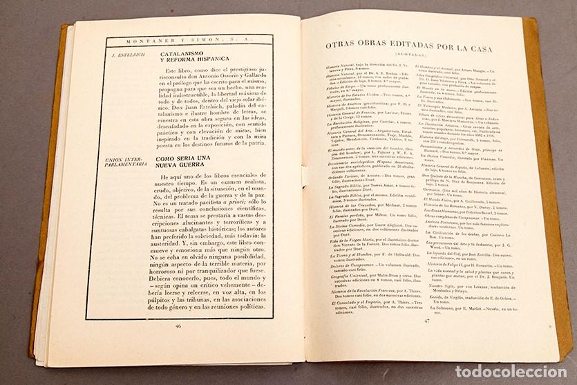 Cat&aacute;logos publicitarios: CATALOGO MONTANER Y SIMON - 1929 - Foto 7