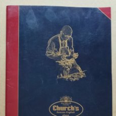 Catálogos publicitarios: CHURCH'S SHOES BROCHURE CATÁLOGO CALZADO 1992