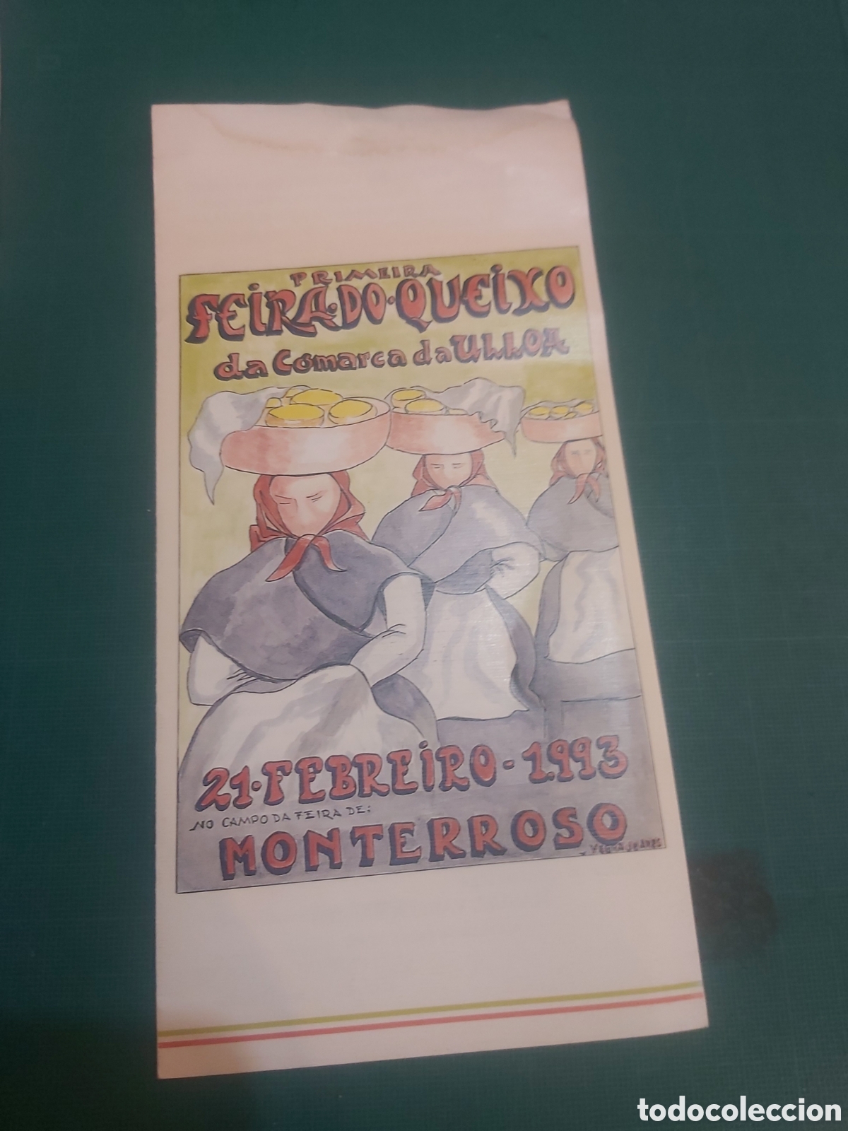Werbekataloge: Monterroso Lugo 1993 feira queixo comarca Ulloa programa palas rei/antas Ulla