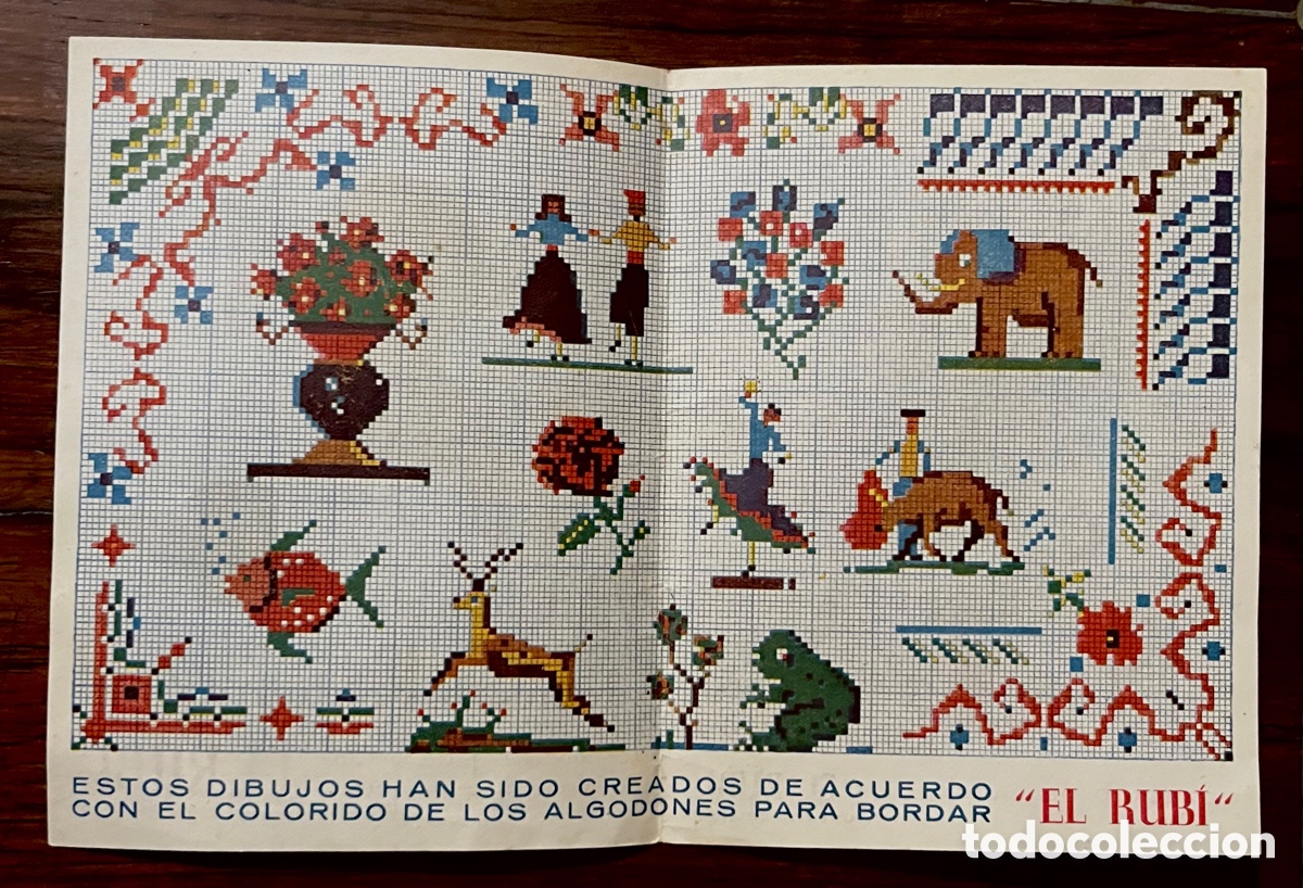 Cat&aacute;logos publicitarios: CATALOGO DE ALGODONES PARA BORDAR &rdquo;EL RUB&Iacute;&rdquo; - Foto 2