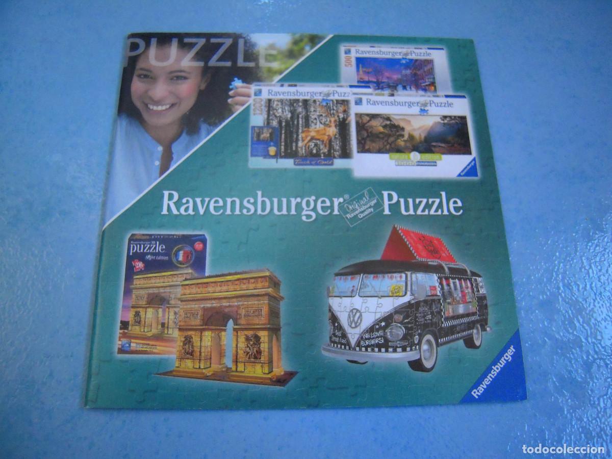 Cat&aacute;logos publicitarios: Folleto Puzzles Ravensburger - Foto 1