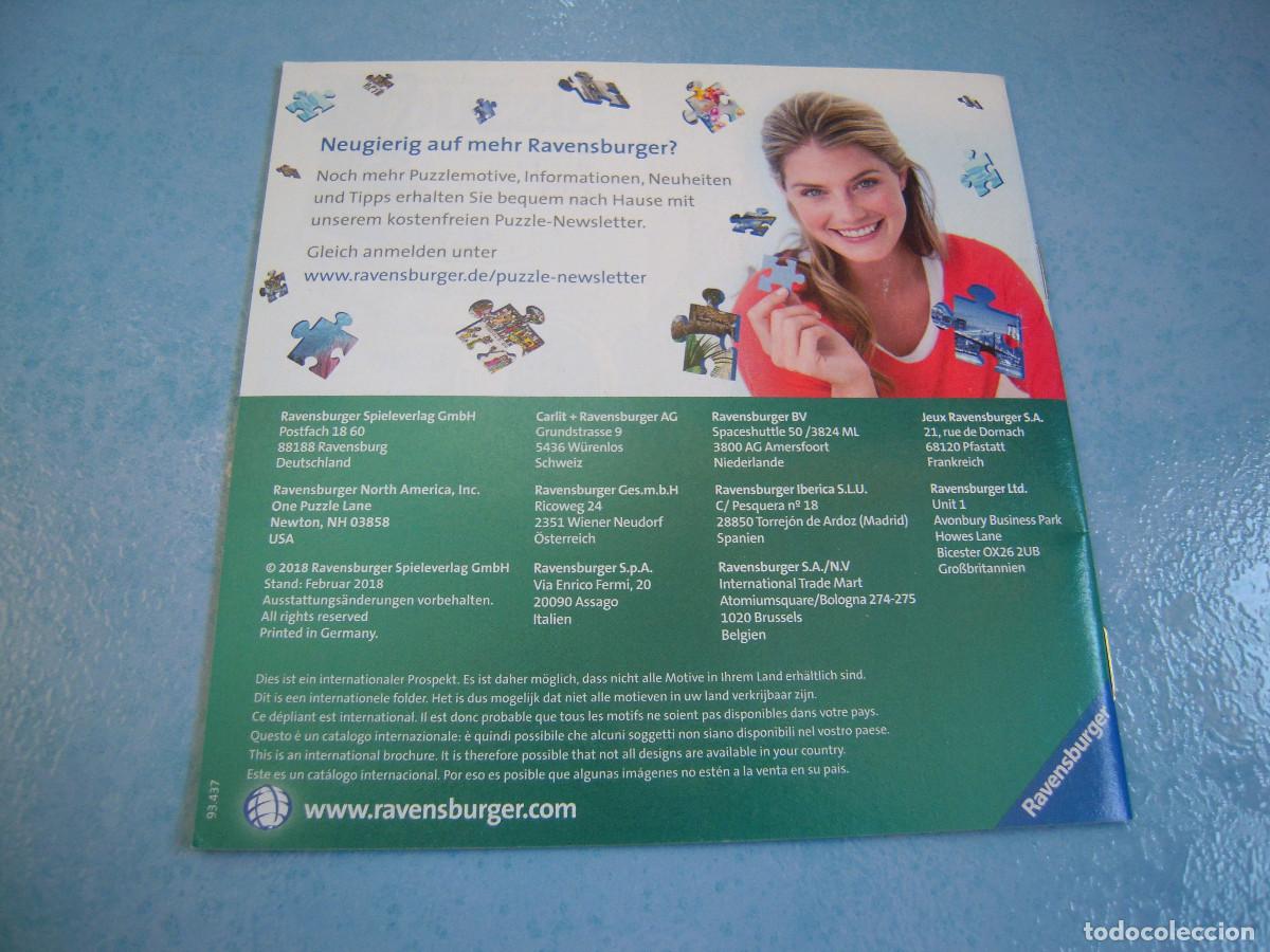 Cat&aacute;logos publicitarios: Folleto Puzzles Ravensburger - Foto 2