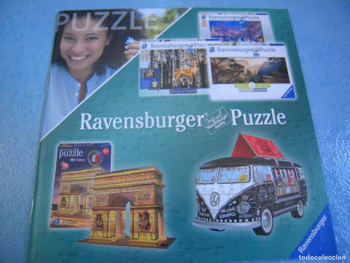 Cat&aacute;logos publicitarios: Folleto Puzzles Ravensburger - Foto 1