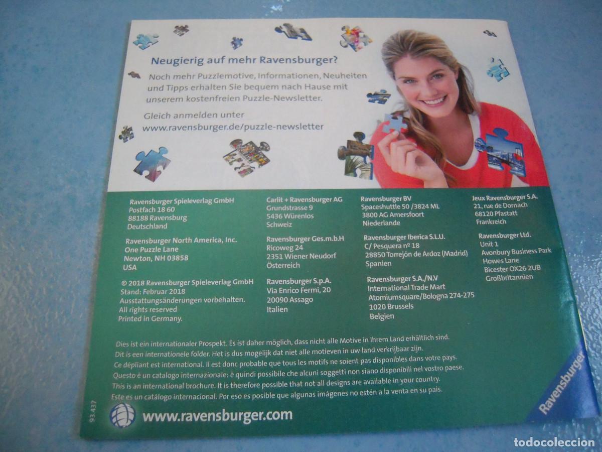 Cat&aacute;logos publicitarios: Folleto Puzzles Ravensburger - Foto 2