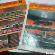 Catálogos publicitarios: CATALOGOS ARNOLD-N. 1981 Y 1982-83. MODELISMO TRENES. Lote 388498829