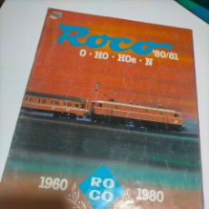 Catálogos publicitarios: CATALOGO ROCO 1980-81. MODELISMO TRENES. Lote 388499339