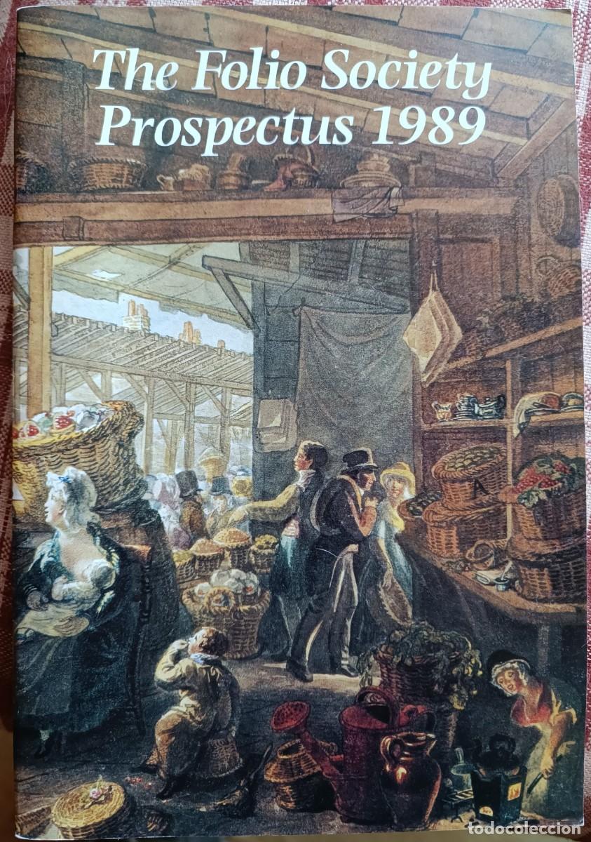 Cat&aacute;logos publicit&aacute;rios: The Folio Society - Prospectus 1989