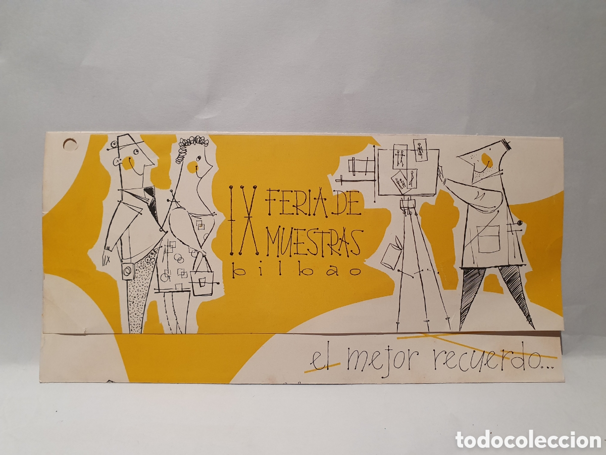 Cat&aacute;logos publicitarios: IMPRENTA INDUSTRIAL. BILBAO. IX FERIA DE MUESTRAS DE BILBAO. PUBLICIDAD A&Ntilde;OS 60