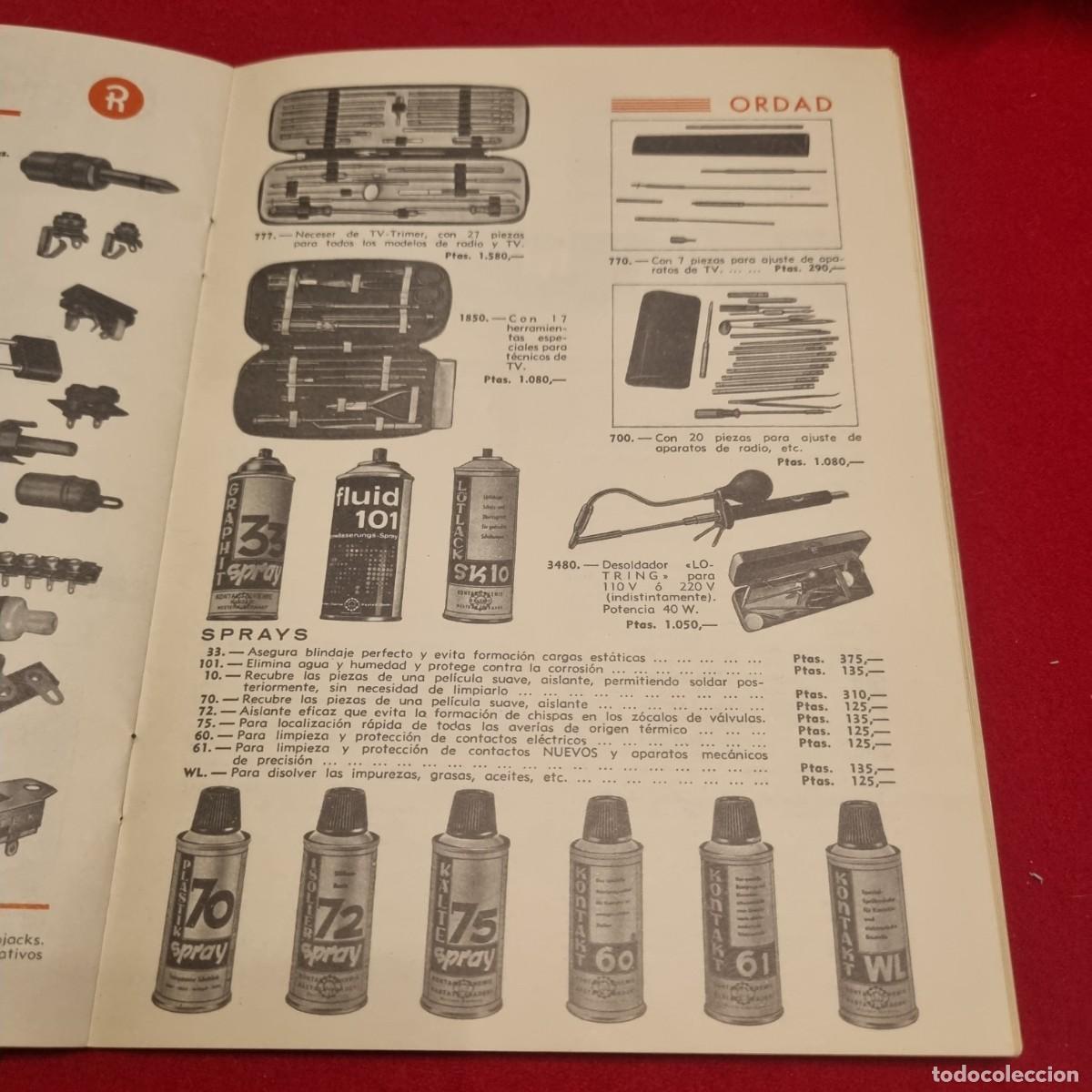 Cat&aacute;logos publicitarios: CATALOGO GENERAL RETEXKIT 1979. - Foto 4