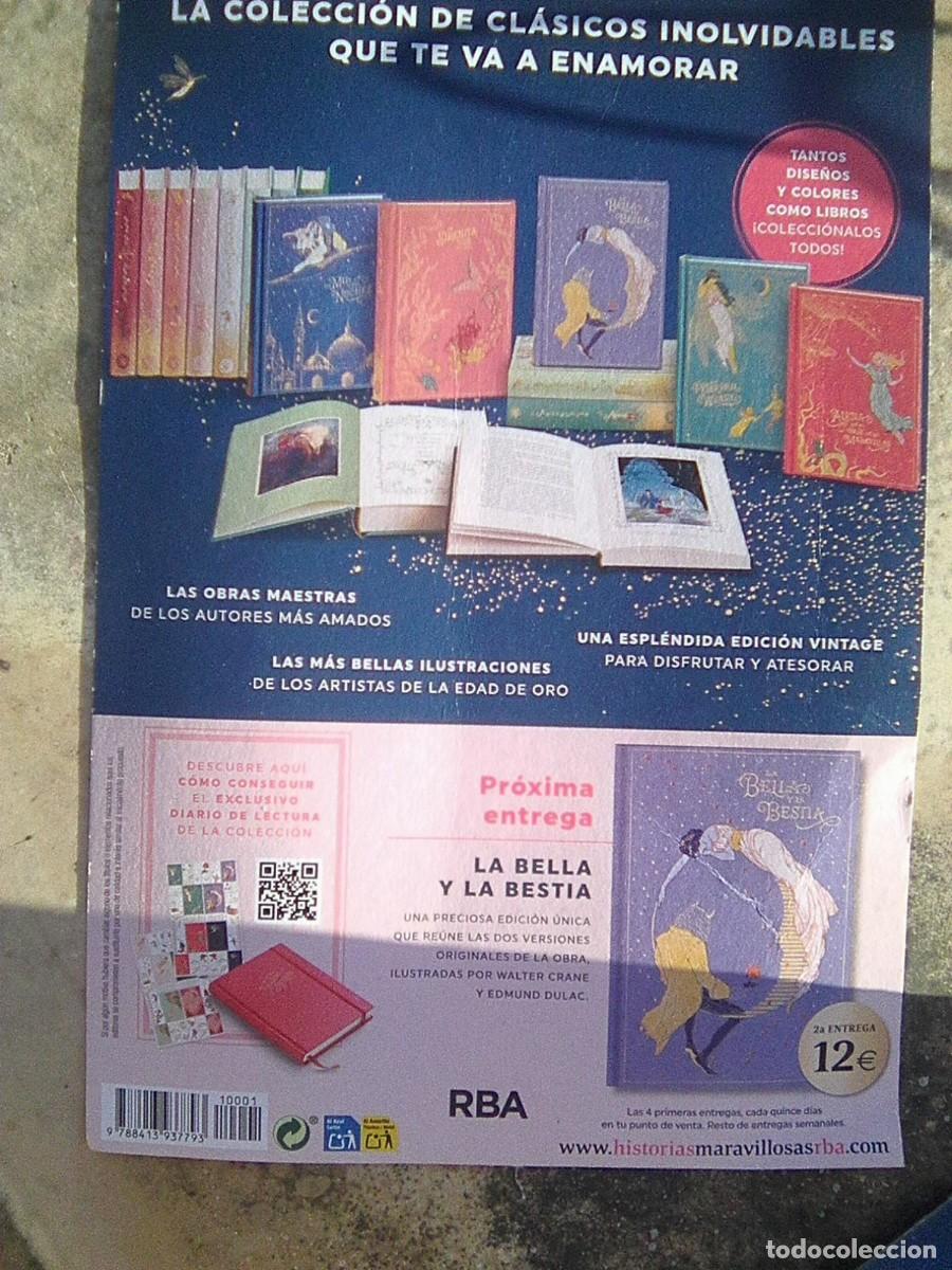 Cat&aacute;logos publicitarios: Historias Maravillosas - Poster Promo A4 aprox. que iniciaba la colecci&oacute;n - RBA, 2023