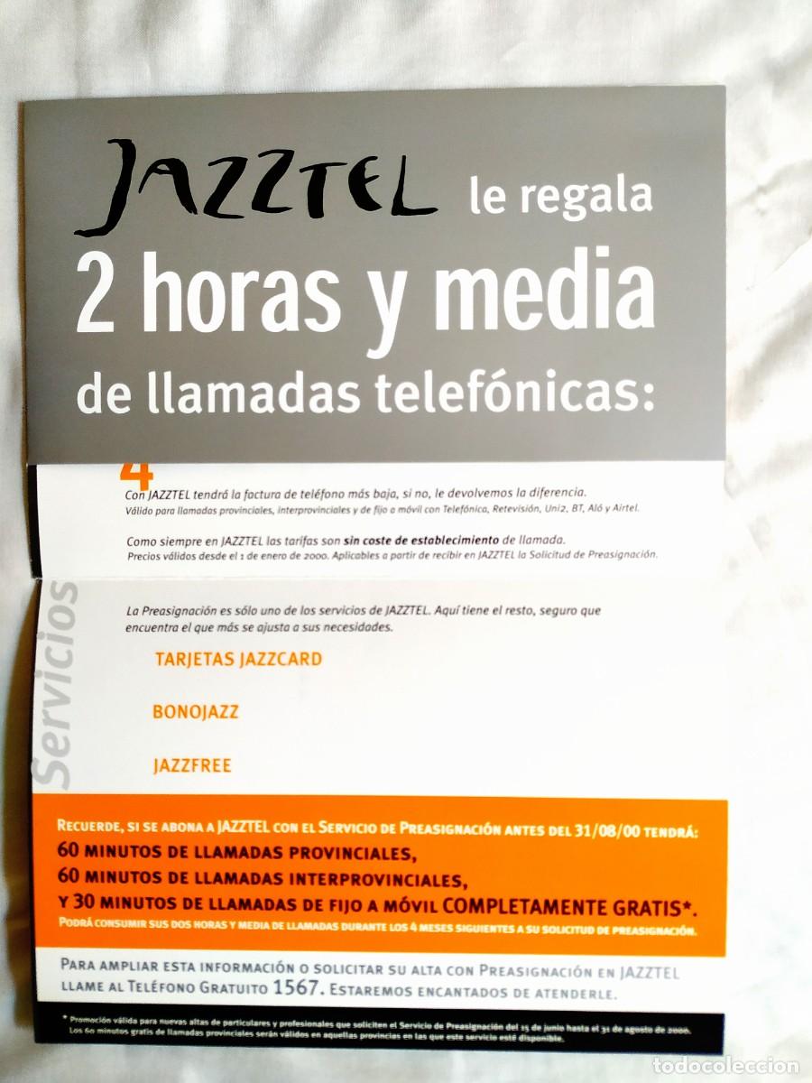 Cat&aacute;logos publicit&aacute;rios: 2000 - JAZZTEL - CAMPA&Ntilde;A ING - RUPTURA MONOPOLIO TELEF&Oacute;NICA