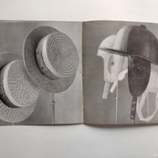 Catálogos publicitarios: SOMBRERIA PRATS - PRIMAVERA 1929 - PORTADA DE CANYELLAS - FOTOGRAFÍAS DE JOSEP SALA. Lote 392916199