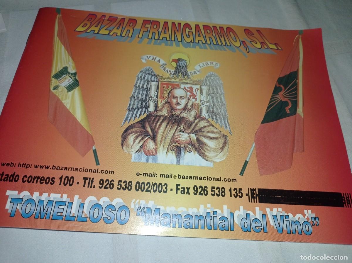 Cat&aacute;logos publicitarios: CAT&Aacute;LOGO PUBLICITARIO BAZAR FRANGARMO. TOMELLOSO. REF. UR MES 3 G