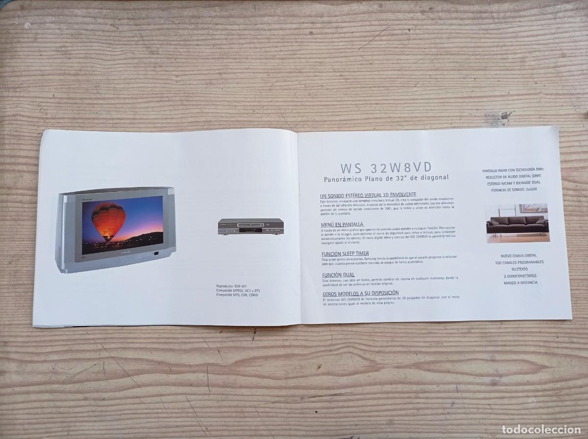 Cat&aacute;logos publicitarios: Catalogo Samsung Television 2001 - Foto 2