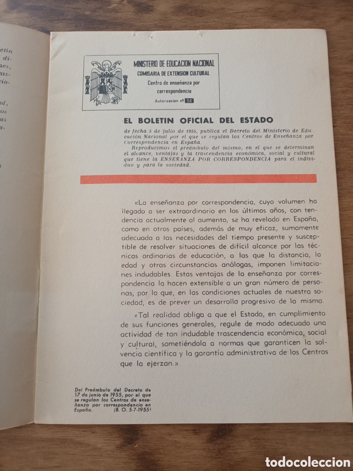 Cat&aacute;logos publicitarios: FOLLETO CENTRO DE ESTUDIOS CEAC. 1963. - Foto 2