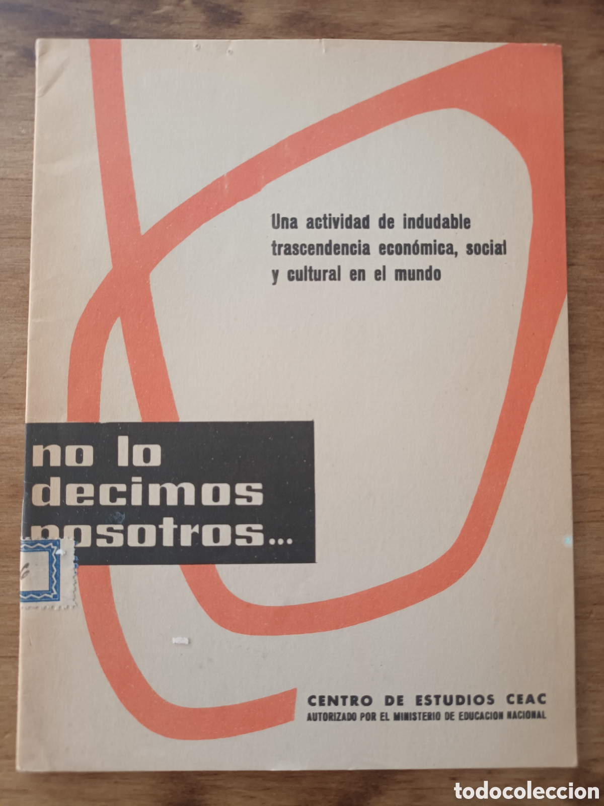 Cat&aacute;logos publicitarios: FOLLETO CENTRO DE ESTUDIOS CEAC. 1963.