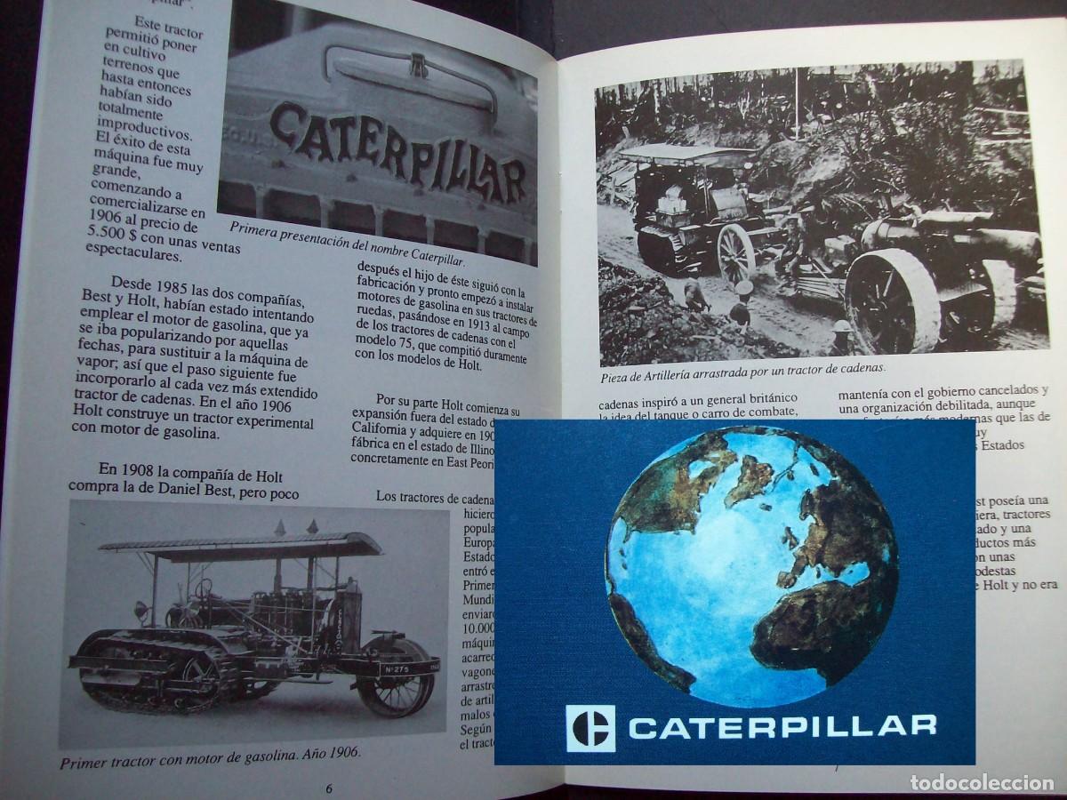 Cat&aacute;logos publicit&aacute;rios: CATALOGO PASADO Y PRESENTE DE CATERPILLAR. FINANZAUTO. COSECHADORAS Y MAQUINARIA OBRAS PUBLICAS