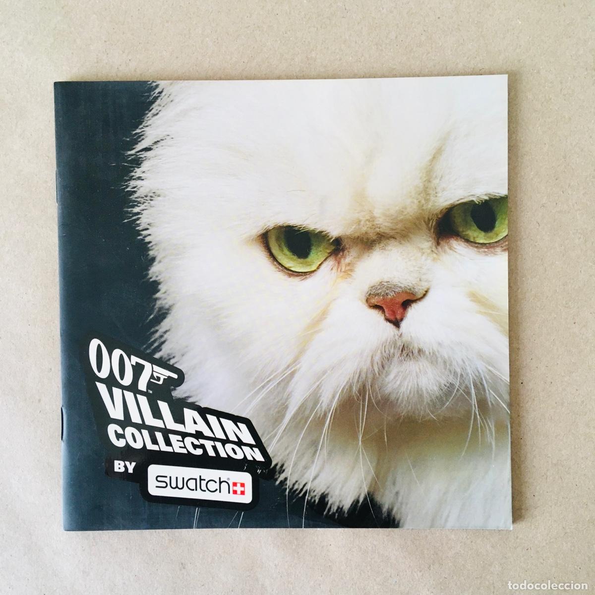 Cat&aacute;logos publicitarios: CAT&Aacute;LOGO RELOJES SWATCH - 007 VILLAIN COLLECTION