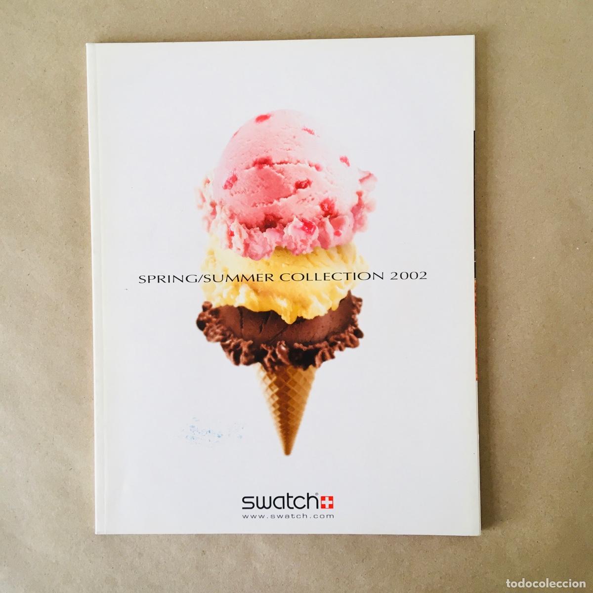 Cat&aacute;logos publicitarios: CAT&Aacute;LOGO RELOJES SWATCH - SPRING SUMMER COLLECTION 2002