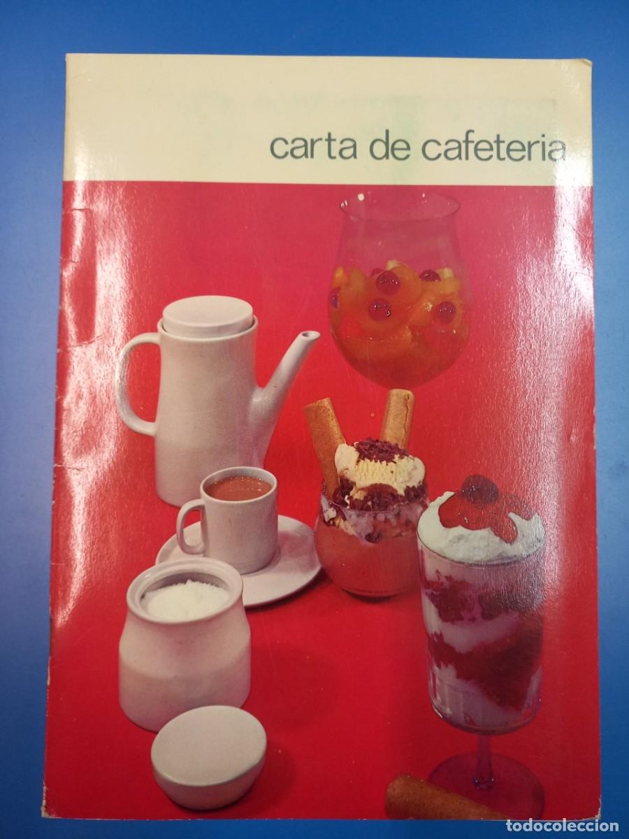 Cat&aacute;logos publicit&aacute;rios: CARTA CAFETERIA NEVADA PALACE, GRANADA