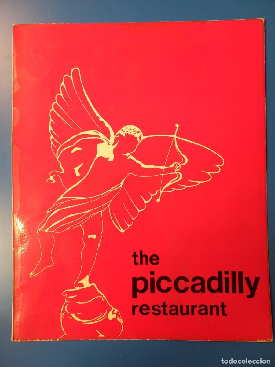 Cataloghi pubblicitari: MENU CARTA THE PICADILLY RESTAURANT
