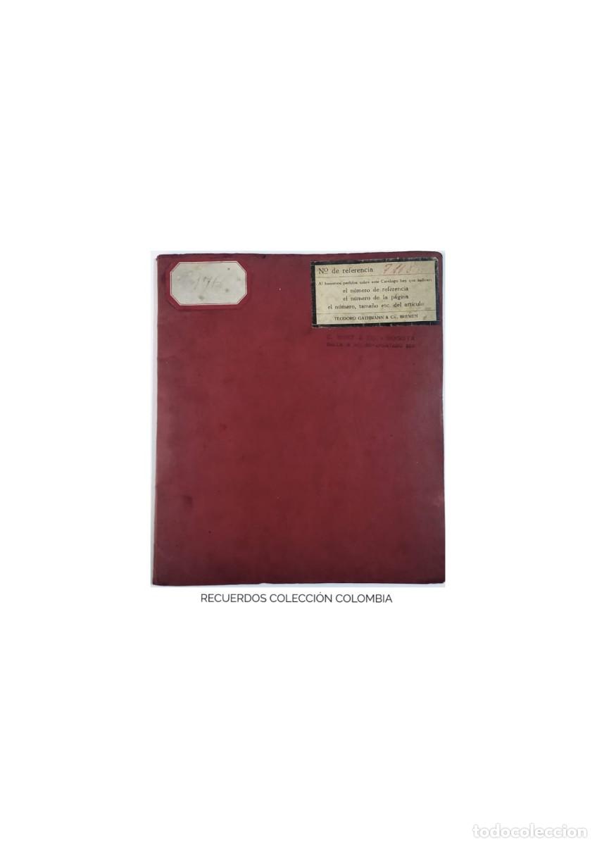 Cat&aacute;logos publicitarios: Catalogo Comercial de Pedidos, Cristaler&iacute;a Teodoro Gathmann & Co, Bremen Alemania 1930