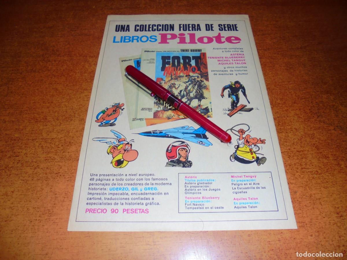 Cat&aacute;logos publicit&aacute;rios: PUBLICIDAD 1968: COLECCI&Oacute;N LIBROS PILOTE. ASTERIX. BLUEBERRY. MICHEL TANGUY. AQUILES TAL&Oacute;N.