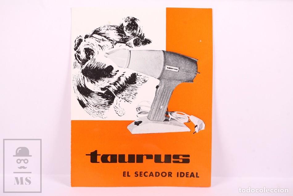 Cat&aacute;logos publicitarios: Manual/ Folleto Secador de Cabello Taurus - Modelo Babet BT - Instrucciones, Garantia