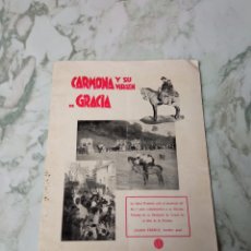 Catálogos publicitarios: CARMONA Y SU VIRGEN DE GRACIA , AÑO DE LA VICTORIA 1939.. Lote 402747844