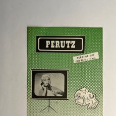 Catálogos publicitarios: PUBLICIDAD CINE AMATEUR… PELÍCULAS DE CINE 8 MM.. LA FAMOSA PERKINE-U 15 (H.1960?). Lote 402868514