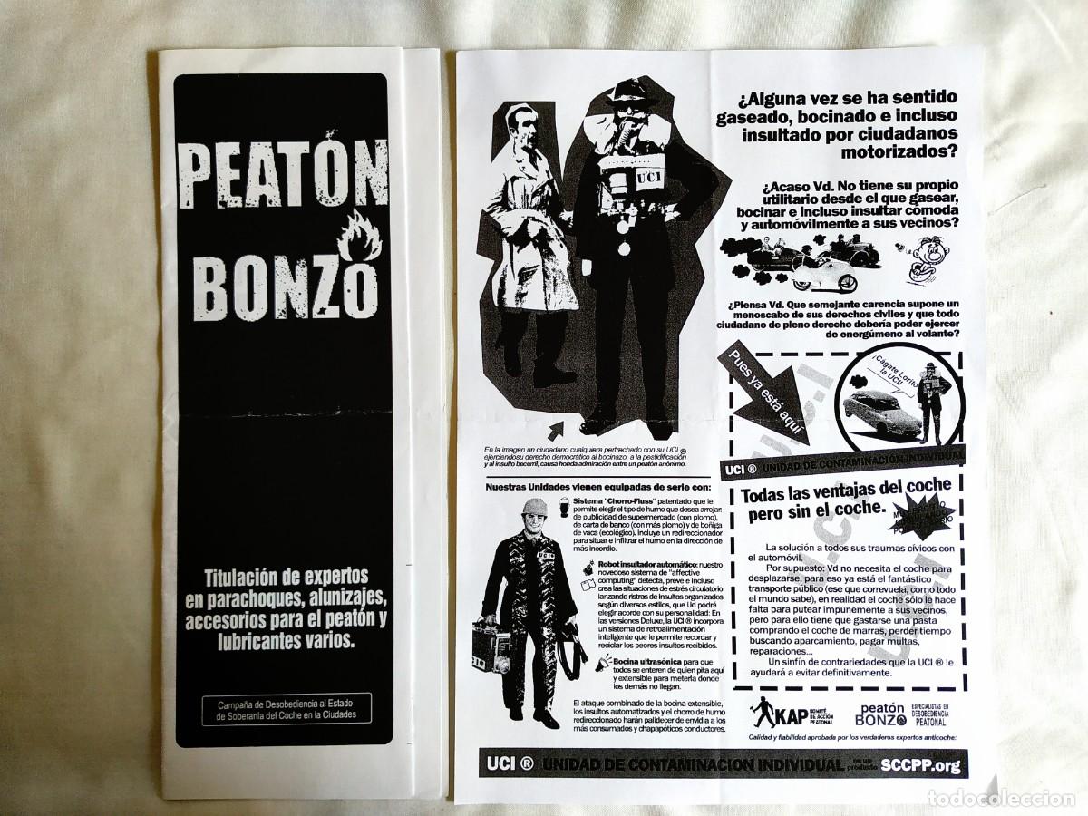 Cat&aacute;logos publicit&aacute;rios: 2003 - MATERIAL PROMOCIONAL DEL DOCUMENTAL 'PEAT&Oacute;N BONZO'