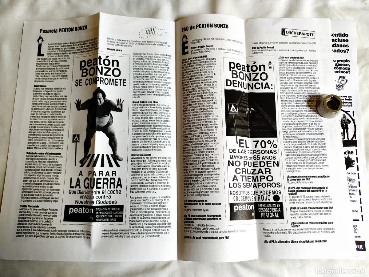 Cat&aacute;logos publicitarios: 2003 - MATERIAL PROMOCIONAL DEL DOCUMENTAL PEAT&Oacute;N BONZO - Foto 2