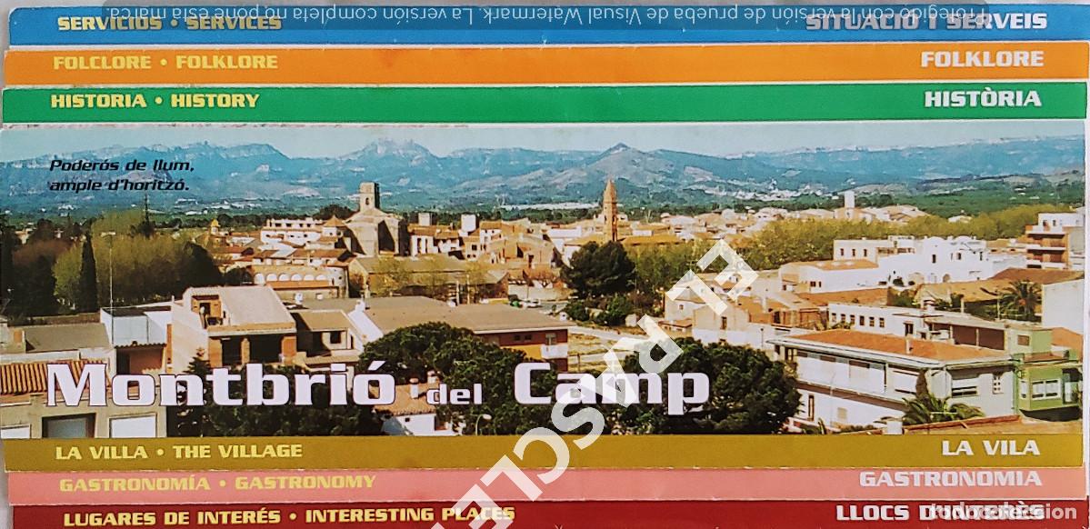 Catalogues publicitaires: TR&Iacute;PTICO DESCRIPTIVO Y PUBLICITARIO DE MONTBRIO DEL CAMP (TARRAGONA)