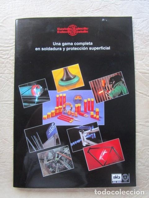 Cat&aacute;logos publicit&aacute;rios: antiguo catalogo industrial castolin eutecnic aparatos de soldadura industriales