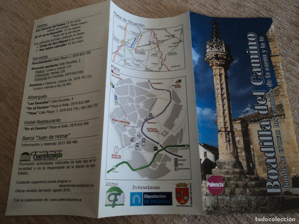 Catalogues publicitaires: triptico, boadilla del camino, palencia
